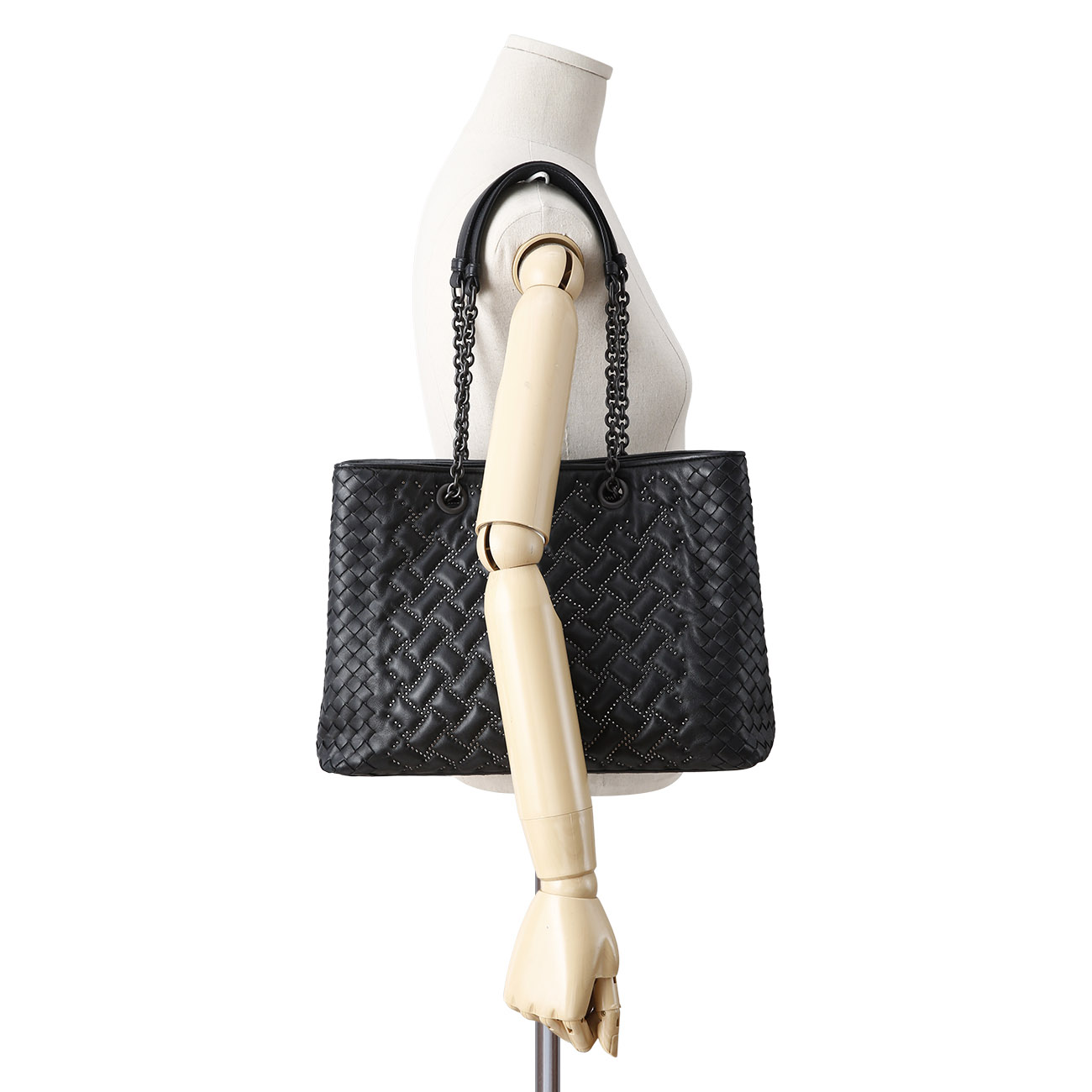 BOTTEGA VENETA(USED)보테가베네타 인트레치아토 체인 숄더백